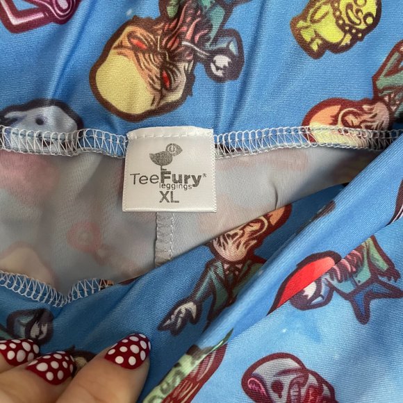 Teefury Doctor Who Leggings - Picture 3 of 6